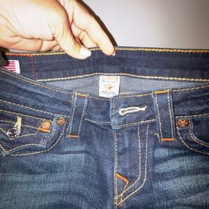 True Religion Dark Blue Women's Flare Jeans